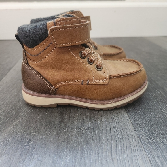 Brown Crown Vintage Toddler Boots Size 7 - Picture 4 of 8